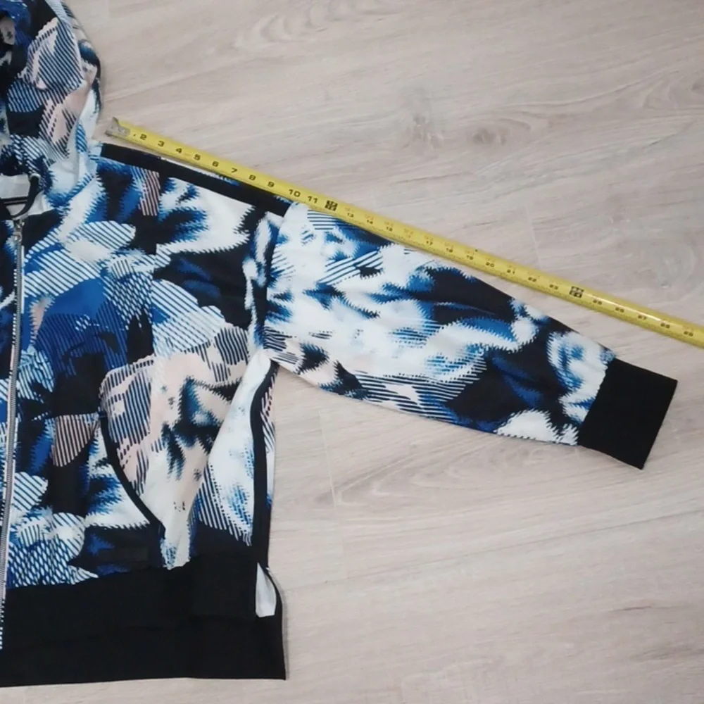 CALVIN KLEIN PERFORMANCE "Repel" raincoat. Rain Jacket Hoodie Windbreaker Large - Picture 9 of 15